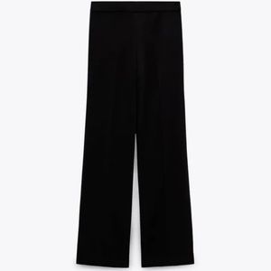 Zara high rise wide-leg flowy pants XS NEW